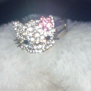 Hello Kitty Crystal Ring